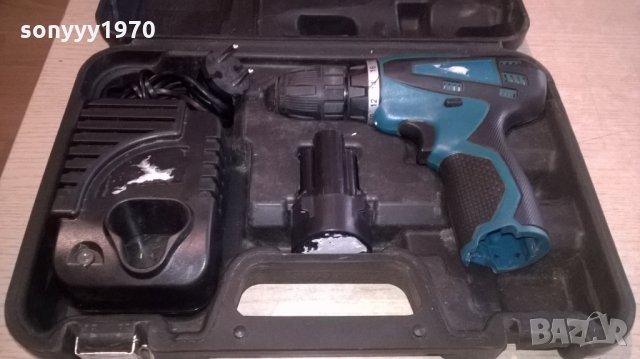 li-ion винтоверт с 2 скорости и куфар-зарядно и батерия, снимка 2 - Винтоверти - 22801373