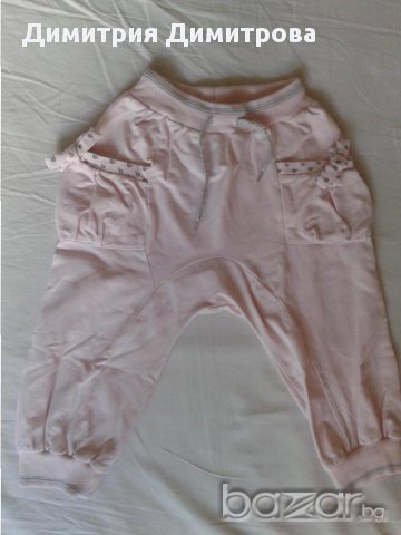 Панталон с паднало дъно /патурки/ за малка "гъзарка" ;), снимка 1 - Детски панталони и дънки - 11365412