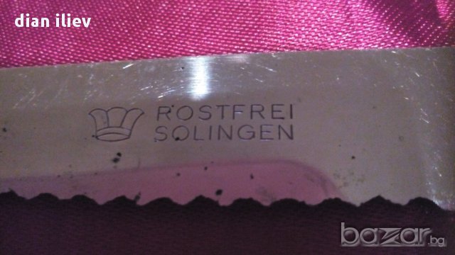 трапезен нож-солинген, снимка 4 - Други ценни предмети - 9700008