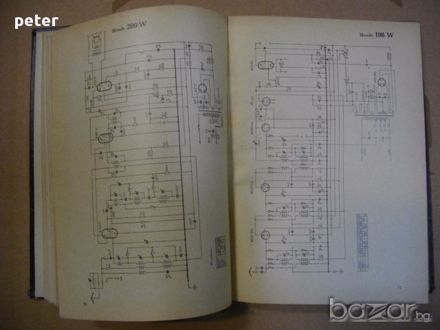 Empfänger schaltungen der Radioindustrie- 1954г 3бр - книги със схеми на радиолампи, снимка 4 - Художествена литература - 10536637