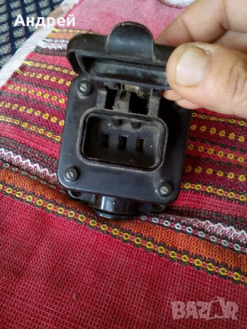 Старинен електрически контакт #5, снимка 2 - Антикварни и старинни предмети - 22932642