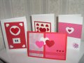 Ръчно изработени картички, снимка 1 - Романтични подаръци - 9624299