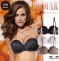 Lormar 65B,70B,75B,80B супер пуш-ап сутиен +2РАЗМЕРА вградени подплънки Лормар бриджитка дантела , снимка 1