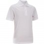 Бяла тениска с яка Artengo, снимка 1 - Детски тениски и потници - 26046717