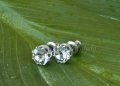 Обеци Сваровски с винтчета 6мм. Swarovski, снимка 1