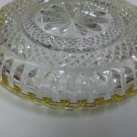 кристална купа чиния , снимка 3 - Чинии - 25134549