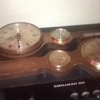 стари часовници с барометри-2бр х 165лв-внос швеицария, снимка 1 - Антикварни и старинни предмети - 19807788