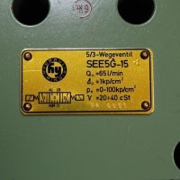 Хидравличен разпределител hydraulik ring SEE5G-15, снимка 2 - Други машини и части - 21096042