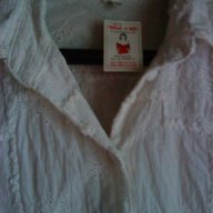 бяла памучна  риза , снимка 1 - Ризи - 13918007