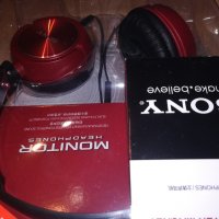 sony red headphones-нови в опаковка, снимка 5 - Слушалки и портативни колонки - 21081860