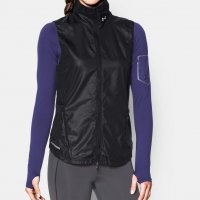 Under Armour Black UA Storm Layered up Vest - страхотен дамски елек, снимка 3 - Елеци - 23508986