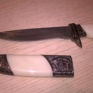 Красив и стилен нож с кания-21/4см-внос швеицария, снимка 12 - Антикварни и старинни предмети - 16095360