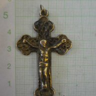 Кръст бронзов стар - 10,9 гр., снимка 1 - Други ценни предмети - 10250935