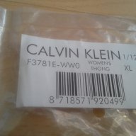  Дамска прашка Calvin Klein 1E Thong, оригинал , снимка 2 - Бельо - 15320298
