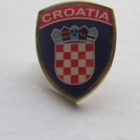  Значка - емблема на Хърватска, снимка 4 - Колекции - 24641540