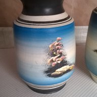 две керамични вази, снимка 5 - Вази - 12825192
