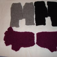 Плетени ръкавици - Промоция, снимка 3 - Шапки - 9021125