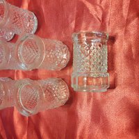 Ретро кристални чашки, снимка 5 - Чаши - 25035711