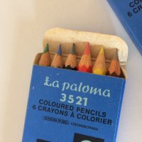Стари колекционерски моливи La Paloma Bohemia Works Czechoslovakia Пергели Polgal Częstochowa, снимка 3 - Антикварни и старинни предмети - 24780476
