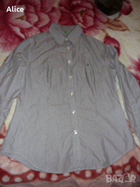 Дамска риза на Benetton, размер L, снимка 1