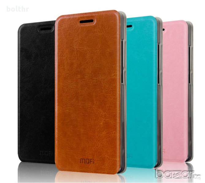 ЛУКСОЗЕН КОЖЕН КАЛЪФ MOFI-ТИП ХОРИЗОНТАЛЕН ТЕФТЕР ЗА LENOVO A536 , снимка 1