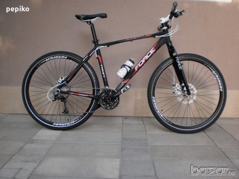 Продавам колела внос от Германия  уникален спортен градски велосипед FORCE TRON 27.5 цола модел 2022, снимка 1