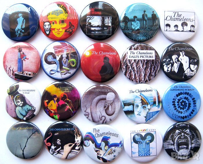Значки на The Chameleons, снимка 1