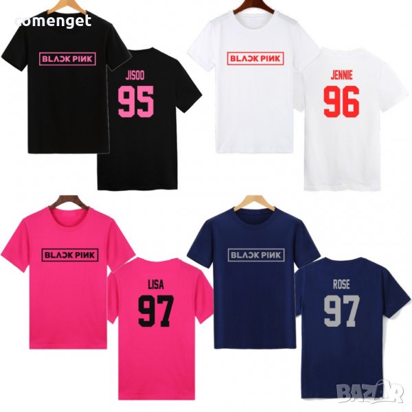 Мъжки и Дамски тениски K POP BLACK PINK BTS! Или с твоя идея!, снимка 1