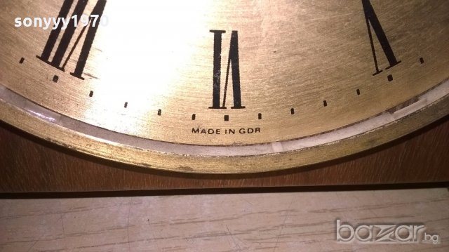 немски ретро часовник-25х19см-внос швеицария, снимка 9 - Колекции - 19967966