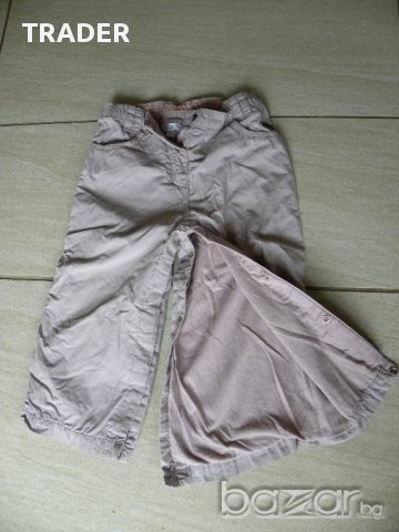 Детски панталони, подплатени, Kitchoun, 18м, 81см , снимка 3 - Панталони и долнища за бебе - 12373588