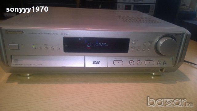 panasonic sa-ht80 dvd home theater sound system-178watts-внос швеицария, снимка 3 - Ресийвъри, усилватели, смесителни пултове - 10362176