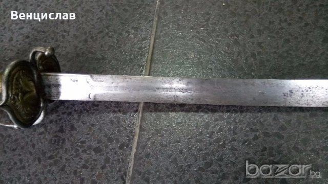 швейцарска сабя XVII век, снимка 5 - Антикварни и старинни предмети - 19242151