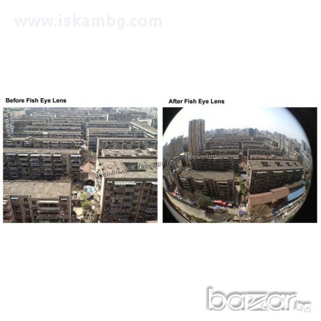 Обектив за телефон рибешко око Fish Eye, снимка 2 - Калъфи, кейсове - 13694815