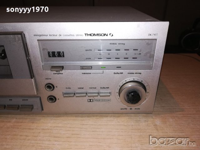 thomson deck-made in japan-внос франция, снимка 11 - Декове - 20499552