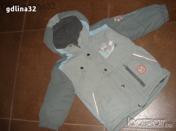 Дебело зимно яке с поларена подплата р 104 , снимка 4 - Детски якета и елеци - 11198086