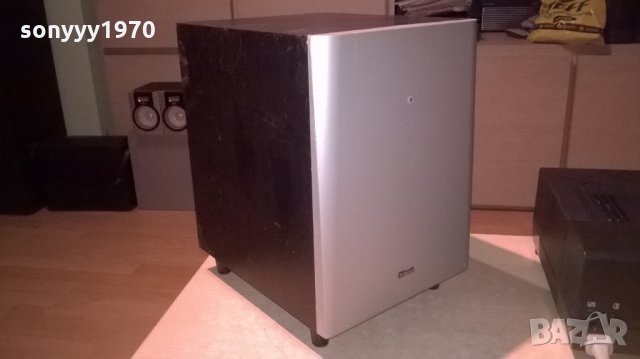 bench kh-02 active subwoofer-38х36х26см-внос швеицария, снимка 2 - Тонколони - 24751535
