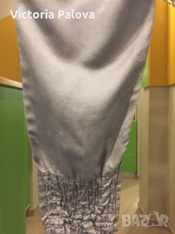 Красив панталон,коприна и памук,S, снимка 3 - Панталони - 24990707