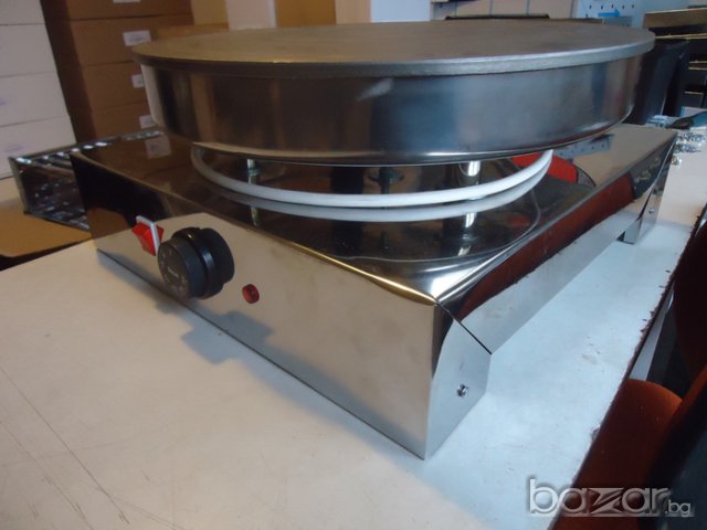 Котлон за палачинки на ток 2 KW професионален конструкция от неръждавейка (юнокс) плоча за печене, снимка 4 - Обзавеждане на кухня - 7574287