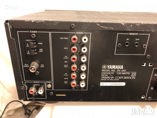 Yamaha RX-397, снимка 10 - Ресийвъри, усилватели, смесителни пултове - 25970563