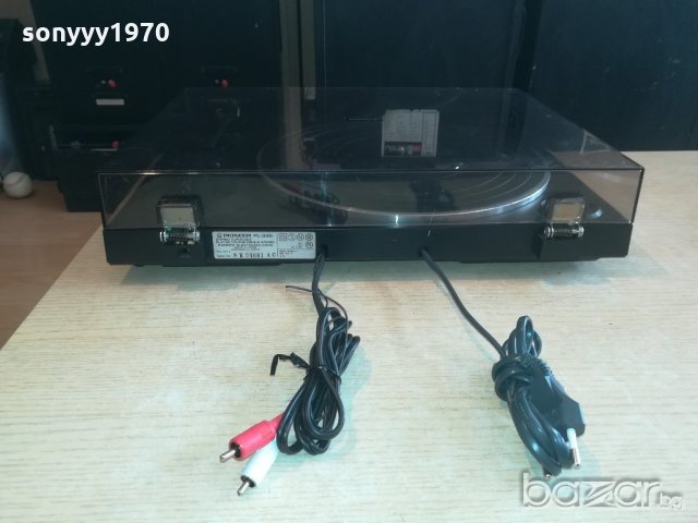 pioneer pl-335-made in japan-грамофон-внос швеицария, снимка 18 - Грамофони - 21154053