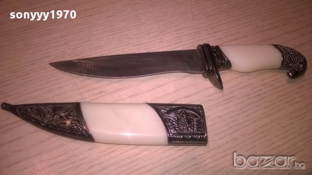 Красив и стилен нож с кания-21/4см-внос швеицария, снимка 12 - Антикварни и старинни предмети - 16095360