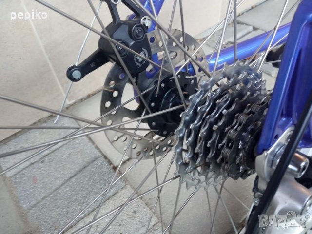 Продавам колела внос от Германия  алуминиев МТВ велосипед HIGH LANDER 26 цола преден амортисьор диск, снимка 4 - Велосипеди - 26134822