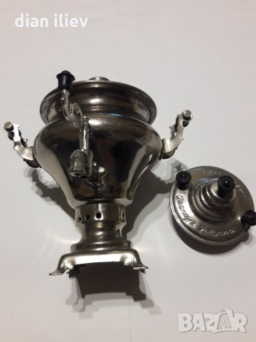 Старо руско самоварче , снимка 4 - Антикварни и старинни предмети - 24883978