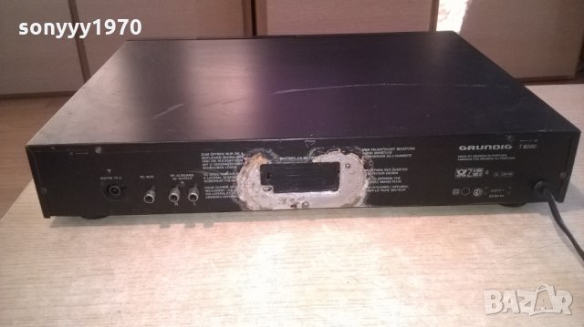 grundig t 8200 tuner-внос швеицария, снимка 10 - Ресийвъри, усилватели, смесителни пултове - 24542780