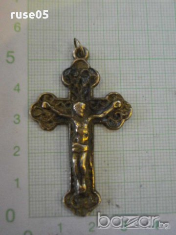 Кръст бронзов стар - 10,9 гр., снимка 1 - Други ценни предмети - 10250935