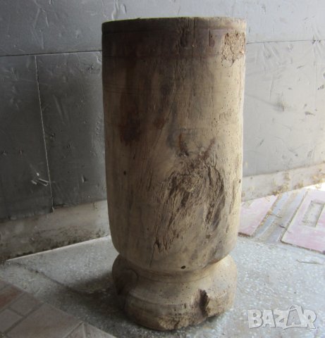 стара голяма дървена чутура чутора   - 5, снимка 6 - Антикварни и старинни предмети - 24976550