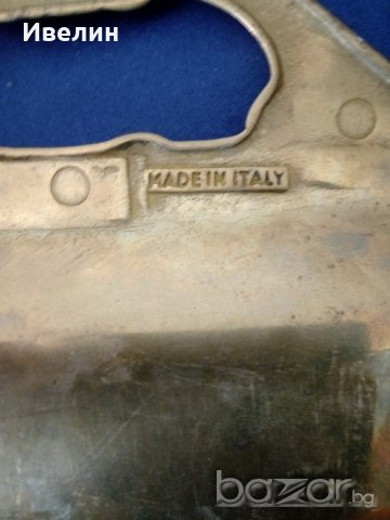 стара бронзова табла,поднос, снимка 4 - Антикварни и старинни предмети - 20283980