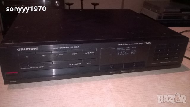 поръчан-grundig t5200 stereo tuner-внос швеицария, снимка 5 - Ресийвъри, усилватели, смесителни пултове - 24503499