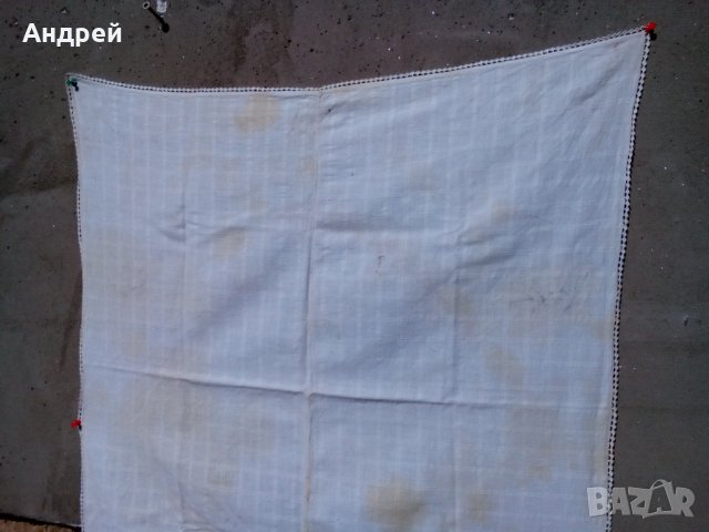 Старинна кенарена покривка #2, снимка 2 - Антикварни и старинни предмети - 24353612