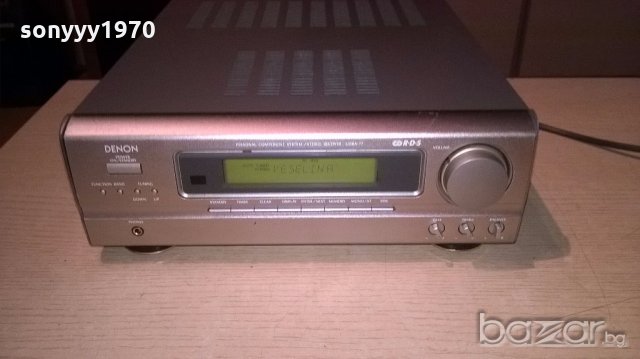 denon stereo receiver/rds-внос англия, снимка 4 - Ресийвъри, усилватели, смесителни пултове - 18574530